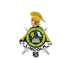 A green and gold logo for a school. Description generated by AI