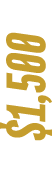 $1,500