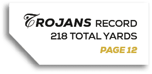 TROJANS RECORD 218 TOTAL YARDS PAGE 1