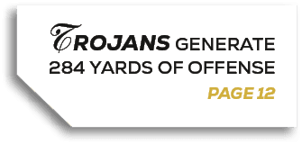 TROJANS Generate 284 Yards of Offense PAGE 1