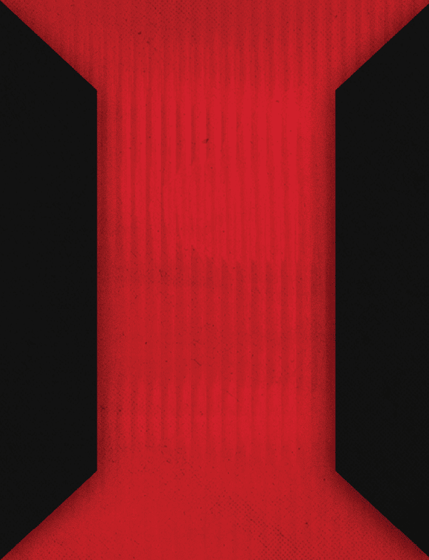 A red and black square with a red number 1. Description generated by AI