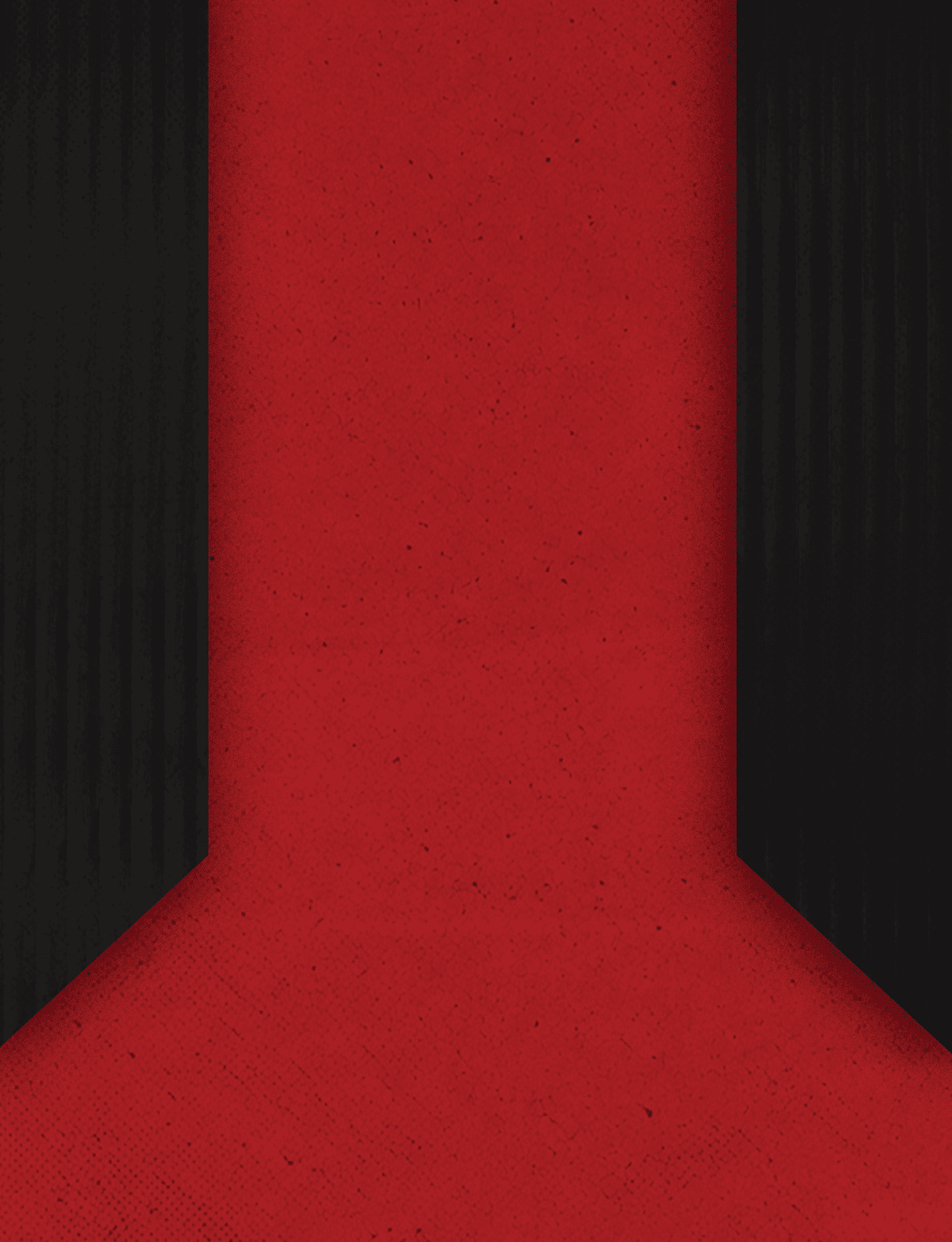 A red and black sign with the letter R. Description generated by AI