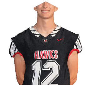 A young man wearing a white jersey with the number 10 on it. Description generated by AI