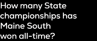 How many State championships has Maine South won all time?