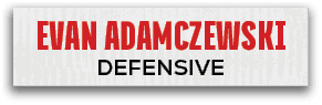 Evan Adamczewski DEfensiv
