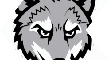 A circular logo with a red outer ring containing the text “DEERFIELD WARRIORS" surrounding a black inner circle featuring a gray warrior helmet with a red plume. Description generated by AI