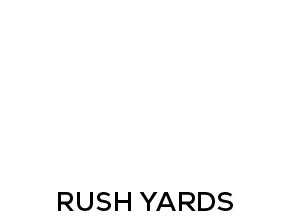 rush yards,13