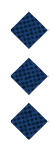 A black and white image of a circle with a red dot in the middle. Description generated by AI