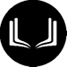 A black and white image of a book. Description generated by AI