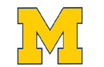 A green and gold eagle with the letters M and M on its chest. Description generated by AI