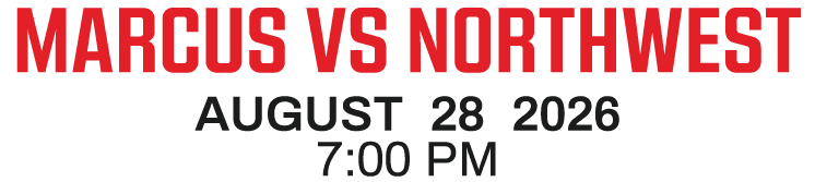MARCUS vs NORTHWEST august 28 2026 7:00 PM