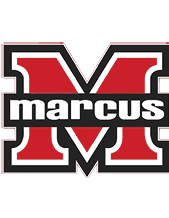 A red and white logo for the University of Marquette. AI generated content