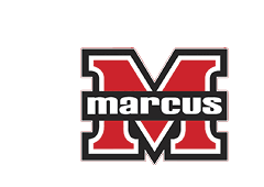 A red and white logo for the University of Marquette. AI generated content