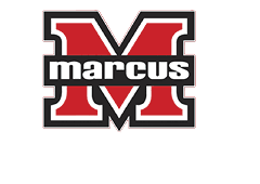 A red and white logo for the University of Marquette. AI generated content