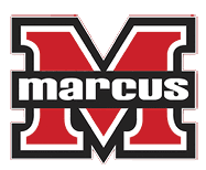 A red and white logo for the University of Marquette. AI generated content