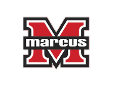 A red and white logo for the University of Marquette. AI generated content