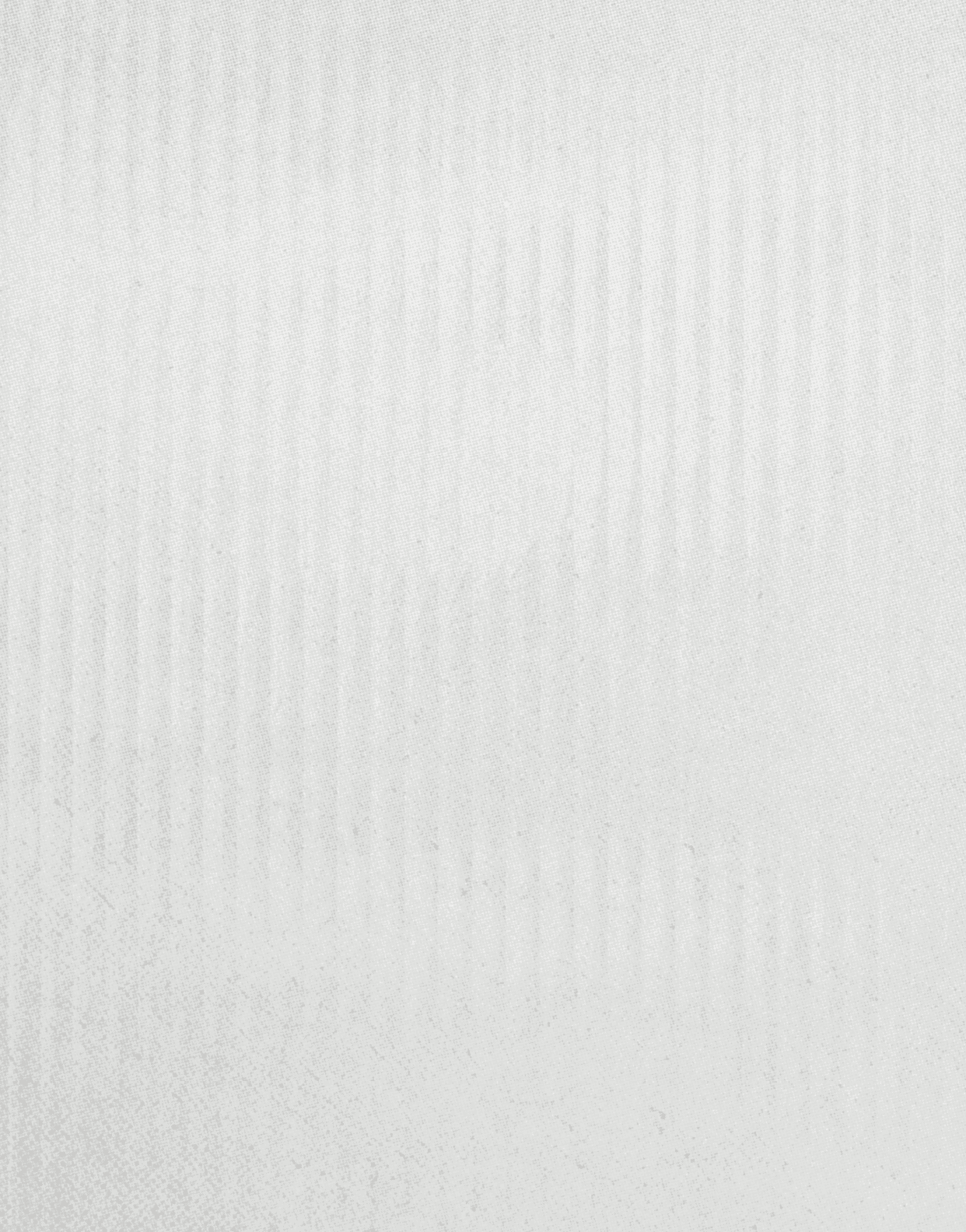 A close-up view of a white textured fabric with subtle vertical ribbing. Description generated by AI