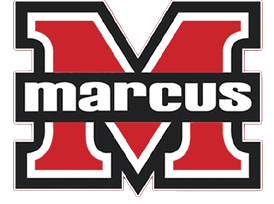 A red and white logo for the University of Marquette. AI generated content