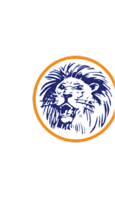 A lion's head with a ferocious expression. AI generated content