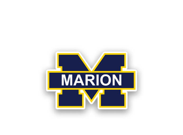 A logo for the University of Michigan is displayed in blue, yellow, and navy. AI generated content