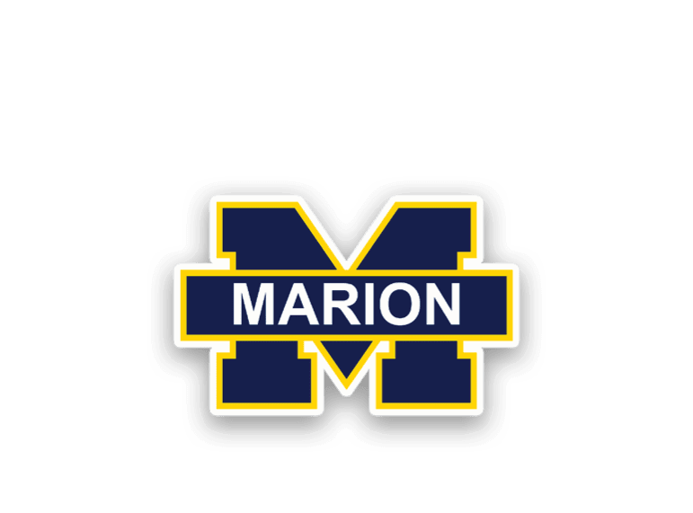 A logo for the University of Michigan is displayed in blue, yellow, and navy. AI generated content