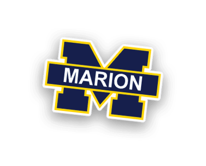 A logo for the University of Michigan is displayed in blue, yellow, and navy. AI generated content