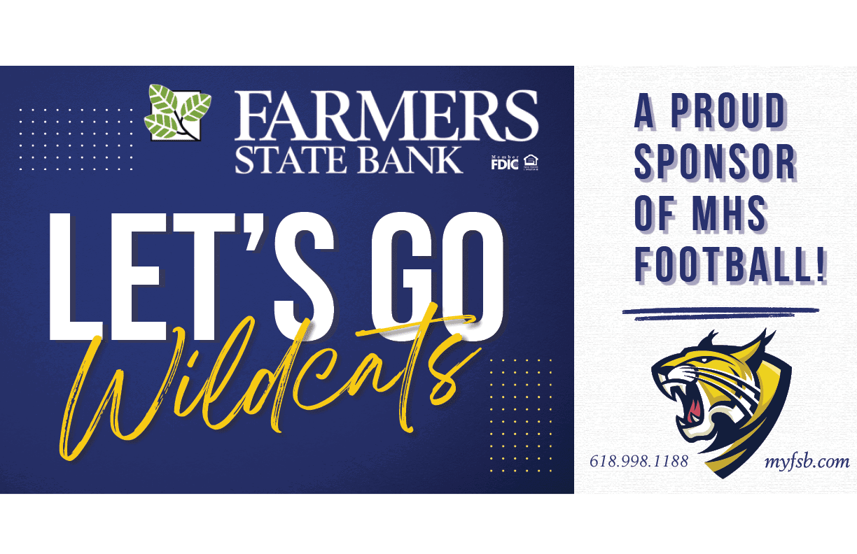 A blue sign with yellow writing that says “Let's Go Wildcats" and a picture of a tiger. AI generated content