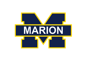 A logo for the University of Michigan is displayed in blue, yellow, and navy. AI generated content