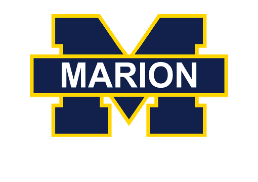 A logo for the University of Michigan is displayed in blue, yellow, and navy. AI generated content