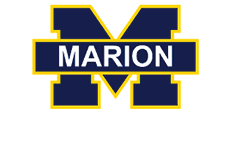 A logo for the University of Michigan is displayed in blue, yellow, and navy. AI generated content