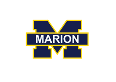 A logo for the University of Michigan is displayed in blue, yellow, and navy. AI generated content