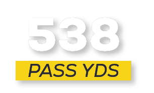 pass YDS,53