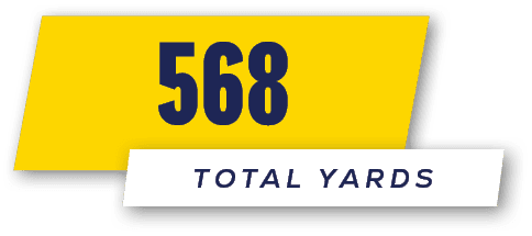 TOTAL yards,56