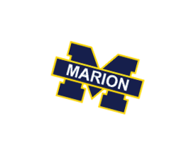 A logo for the University of Michigan is displayed in blue, yellow, and navy. AI generated content