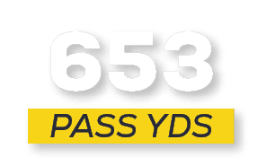 pass YDS,65