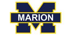 A logo for the University of Michigan is displayed in blue, yellow, and navy. AI generated content
