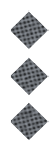 A black and white image of a circle with a red dot in the middle. Description generated by AI