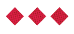 A black and white image of a circle with a red dot in the middle. Description generated by AI
