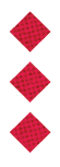 A black and white image of a circle with a red dot in the middle. Description generated by AI
