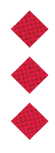 A black and white image of a circle with a red dot in the middle. Description generated by AI