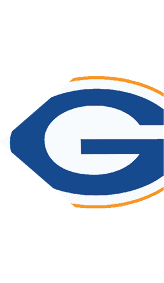A stylized blue letter G with two curved orange lines partially encircling it on a white background. Description generated by AI