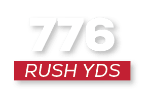 RUSH YDS,77