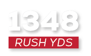 RUSH YDS,134