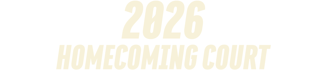 2026 Homecoming Court