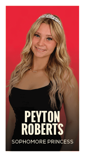 Peyton Roberts Sophomore Princess 