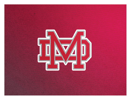 A red and white stylized logo with the overlapping letters I, M, and D on a red gradient background. Description generated by AI