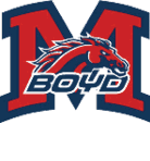 A logo for the University of Oklahoma features a horse with a blue and red color scheme. AI generated content