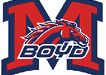 A blue and red logo of a cat with its mouth open. Description generated by AI