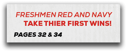 pages 32 & 34,freshmen red and navy take thier first wins