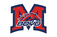 A blue and red logo of a lion. Description generated by AI